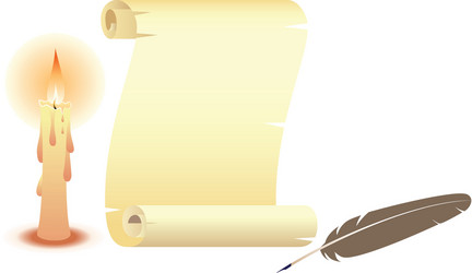 old parchment vector image