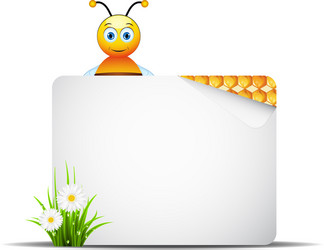 honey banner vector image