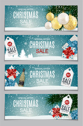 abstract christmas sale vector