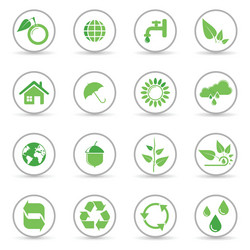 recycling icons vector image