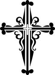 cross vector image