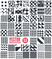 patterns set vector image