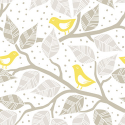 pastel bird print patterns vector image