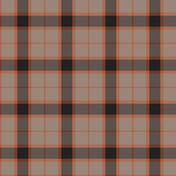 Brown minimal plaid textured seamless pattern vector