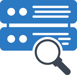 search server vector image