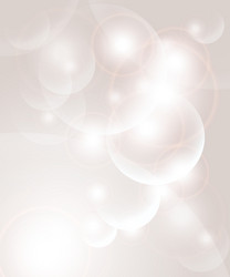 abstract background with bubbles and light vector image