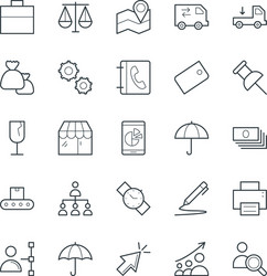 Trade cool icons 2 vector