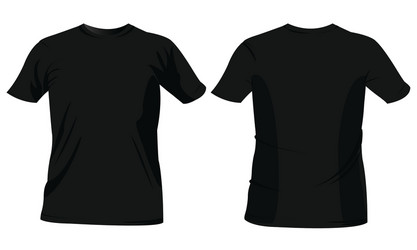 T-shirt templates vector