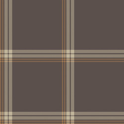 Brown minimal plaid textured seamless pattern vector