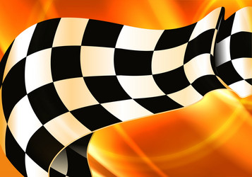 background horizontal checkered vector image