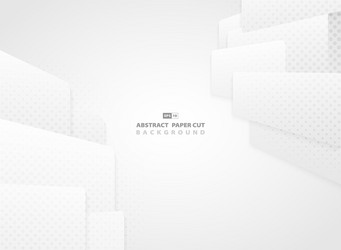 abstract technology gradient white and gray vector image