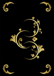 luxury background vector image