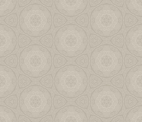 seamless wallpaper with floral ornament vector image