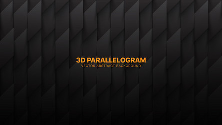 3d parallelograms pattern conceptual abstract vector image