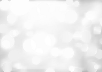 silver bokeh background vector image