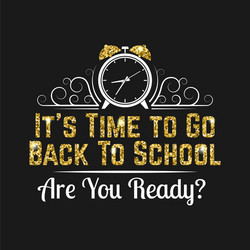 super back to school sale design vector image