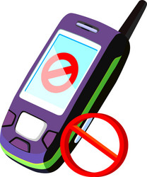 Icon mobile phone vector