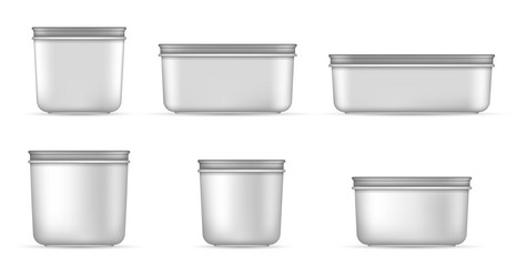 yogurt container vector image