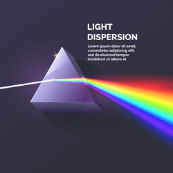 light dispersion vector image