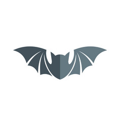 bat icon logo vector image