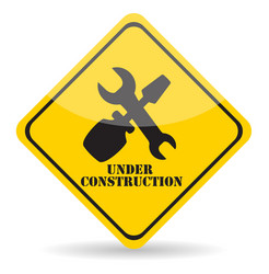 under construction eps10 vector image