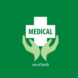 logo medical vector image