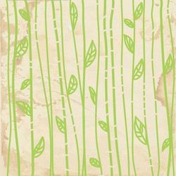 leaves graphic seamless pattern vector image