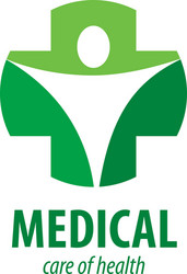 Logo medical vector