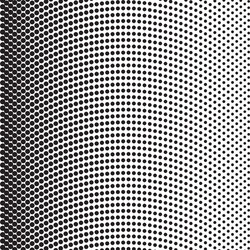 black halftone texture vector image