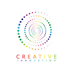 Creative innovation logo vector