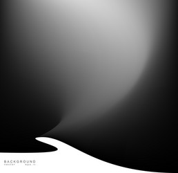 Black silk drapery waves background abstract wave vector