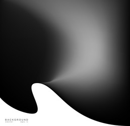 Black silk drapery waves background abstract wave vector