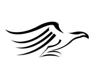 eagle logo vector image