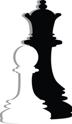 chess icon vector image