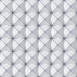 crumpled paper with geometric seamless pattern vector image