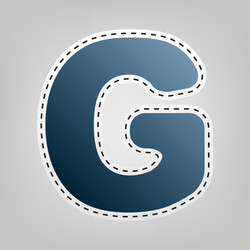 letter g sign design template element vector image