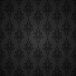 floral damask seamless pattern vector image