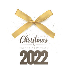 2022 new year background vector image