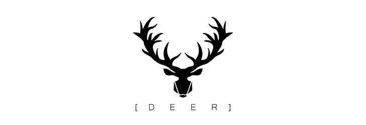 Deer head vector