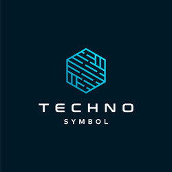 N tech logo vector