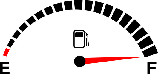 fuel gage full vector image