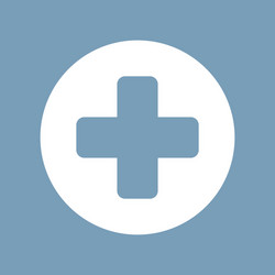 cross medical symbol vector image