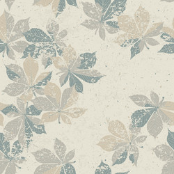 autumn nature themed seamless pattern eps10 vector image