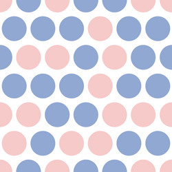 dots pattern pink and blue dot vector image