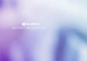 blurred abstract vector image