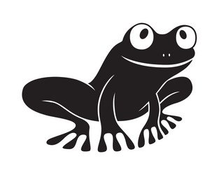 frog icon vector image