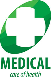 logo medical vector image