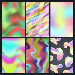 universal holographic blur texture abstract color vector image