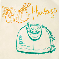 handbags vector image