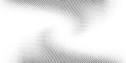 black halftone radial gradient texture vector image